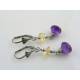 Ametrine, Amethyst and Citrine Necklace