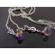 Ametrine, Amethyst and Citrine Necklace