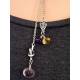 Ametrine, Amethyst and Citrine Necklace