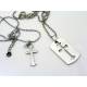 Matching Couple Necklaces, Cross