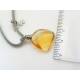 Large Citrine Nugget Necklace