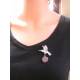 Hummingbird Brooch