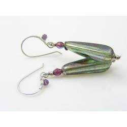 Elegant Czech Glass Earrings