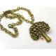 Large Bronze Tree Necklace