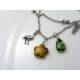 Emu Charm and Australian Gemstone Necklace