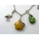 Emu Charm and Australian Gemstone Necklace