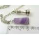 Chess Pieces, King and Queen, Chevron Amethyst