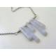 Blue Lace Agate Necklace