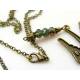 Bird Necklace, Crystals