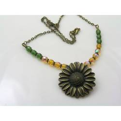 Sunflower Necklace