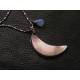 Mother-of-Pearl Crescent Moon Necklace