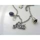 Gremlin or Guardian Bell Necklace, Motorcycle Jewellery