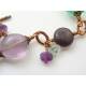 Hand Wire Wrapped Fluorite Bracelet