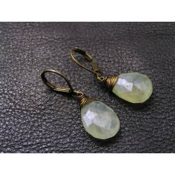 Mystic Prehnite Earrings