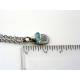Cat Necklace with Blue Topaz
