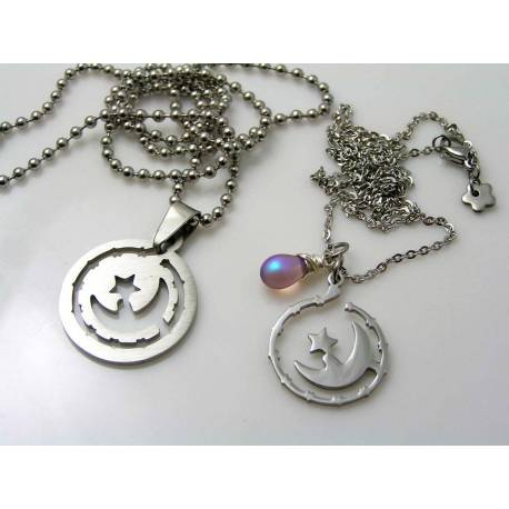 Matching bf and gf necklaces discount