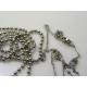 Matching Couple Necklaces with Crescent Moon and Stars