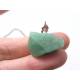 Cool Unisex Chain with Green Aventurine Nugget Pendant