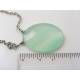 Sea Foam Chalcedony Necklace with Ocean Charms