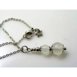 Selenite Necklace