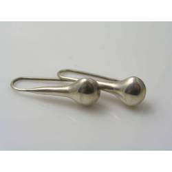 Vintage Sterling Silver Drop Earrings