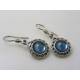 Montana Blue Cabochon Earrings