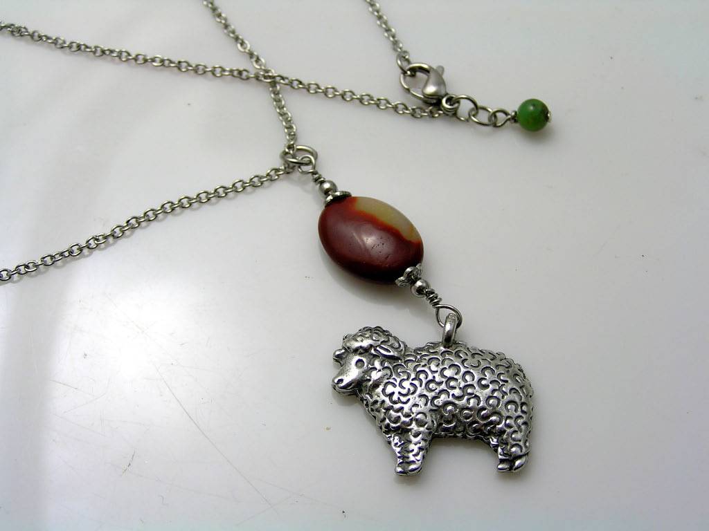 Sheep pendant on sale