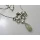 Large Octopus and Aquamarine Necklace