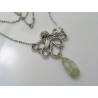 Large Octopus and Aquamarine Necklace