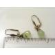 Moss Prehnite Earrings