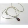 Moss Garnet Necklace