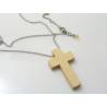 Wooden Cross Necklace