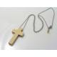 Wooden Cross Necklace