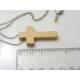 Wooden Cross Necklace