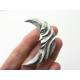 Huge Crescent Moon Brooch