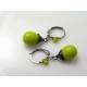 Chartreuse Green Earrings