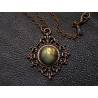 Victorian Style Labradorite Necklace