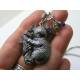 Koala Pendant Necklace with Gemstones