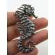 Huge Seahorse Brooch