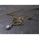 Labradorite Octopus Necklace