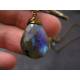 Labradorite Octopus Necklace