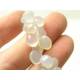 Natural Pale Blue Chalcedony Briolettes