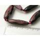 Barrel Shaped Agate Bead Strand