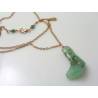 Chrysoprase Necklace in Copper