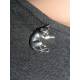 Cat Pin, Brooch