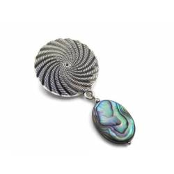 Paua Shell Brooch