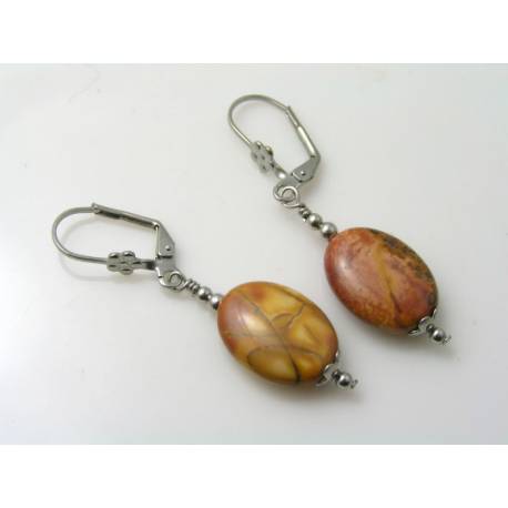 Jasper Earrings
