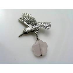 Hummingbird Brooch