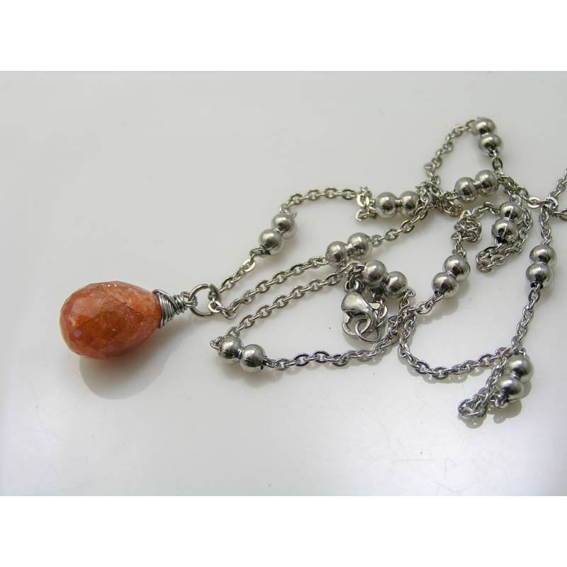Sunstone necklace deals