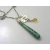 African Turquoise Jasper and Citrine Necklace